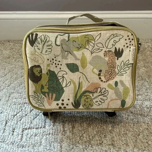 Jungle Cats Grade School Backpack and lunchbox SoYoung - Picture 5 of 10